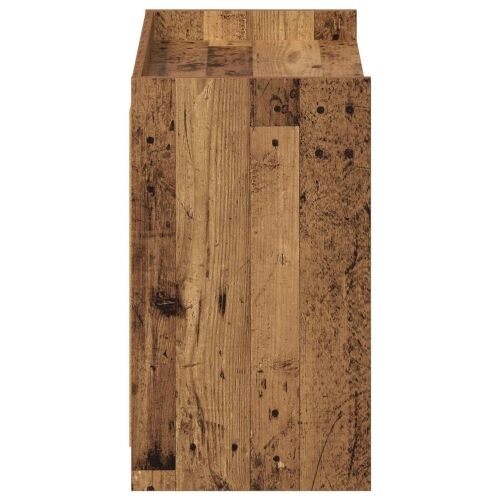 Ormar za cipele Staro drvo 85 x 39,5 x 70 cm Konstruirano drvo - Staro drvo Cijena