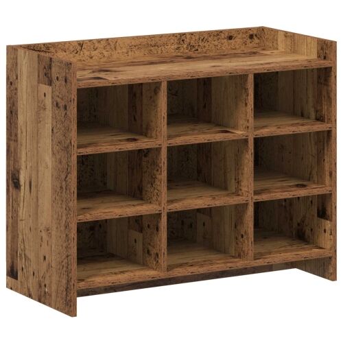 Ormar za cipele Staro drvo 85 x 39,5 x 70 cm Konstruirano drvo - Staro drvo Cijena