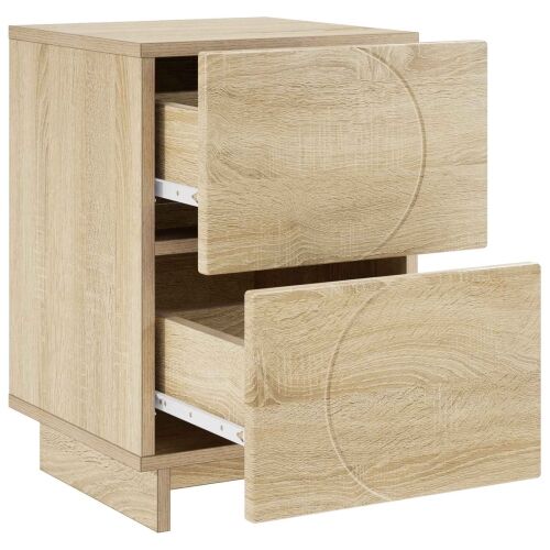 Noćni ormar Hrast sonoma 33,5 x 34,5 x 50 cm Konstruirano drvo - Hrast sonoma 1 Cijena