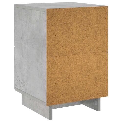 Noćni ormar Betonska siva 33,5 x 34,5 x 50 cm Konstruirano drvo - Betonska siva 1 Cijena