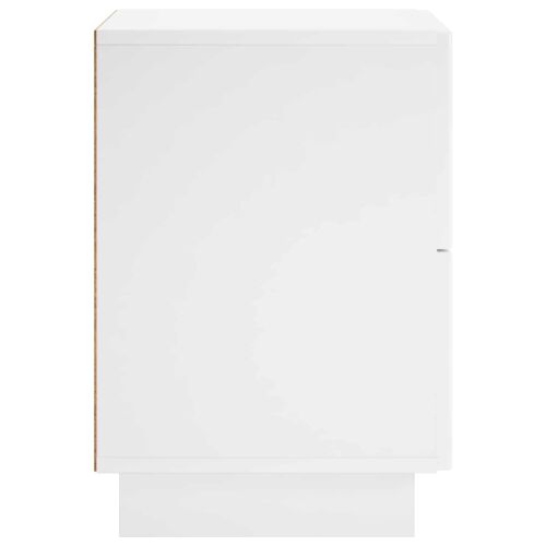 Noćni ormar 2 kom. Bijela visokog sjaja 33,5 x 34,5 x 50 cm - Bijela visokog sjaja 2 Cijena