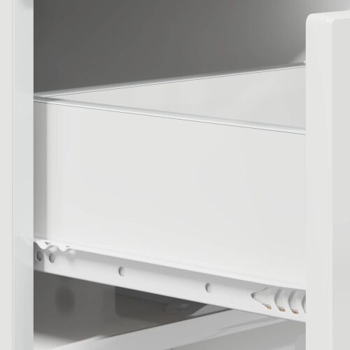 Noćni ormar 2 kom. Bijela visokog sjaja 33,5 x 34,5 x 50 cm - Bijela visokog sjaja 2 Cijena