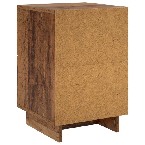 Noćni ormar 2 kom. Drvo hrasta 33,5 x 34,5 x 50 cm - Staro drvo 2 Cijena