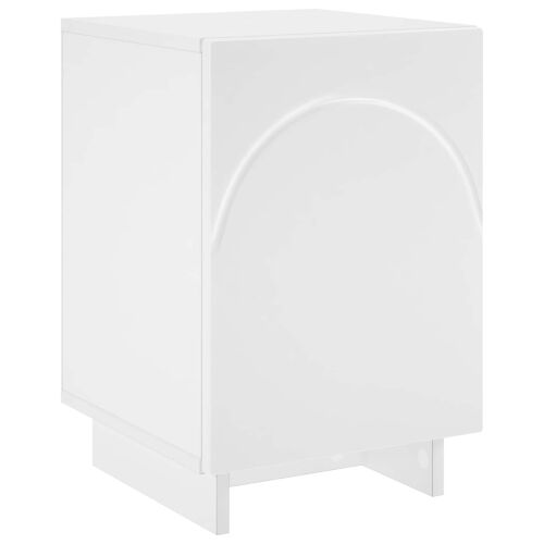 Noćni ormar Bijela 33,5 x 34,5 x 50 cm Konstruirano drvo - Bijela 1 Cijena