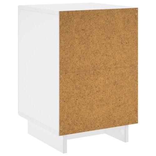 Noćni ormar Bijela 33,5 x 34,5 x 50 cm Konstruirano drvo - Bijela 1 Cijena
