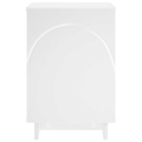 Noćni ormar 2 kom. Bijela 33,5 x 34,5 x 50 cm Konstruirano drvo - Bijela 2 Cijena