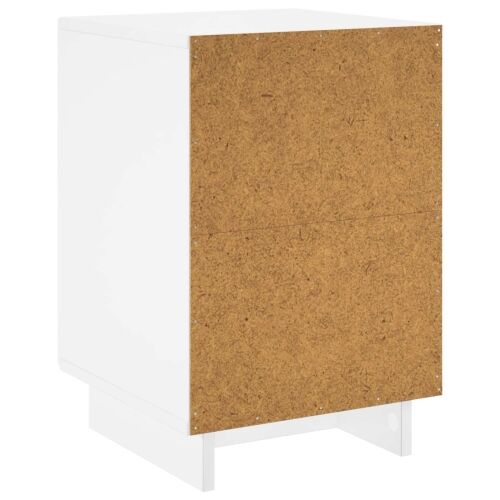 Noćni ormar 2 kom. Bijela 33,5 x 34,5 x 50 cm Konstruirano drvo - Bijela 2 Cijena