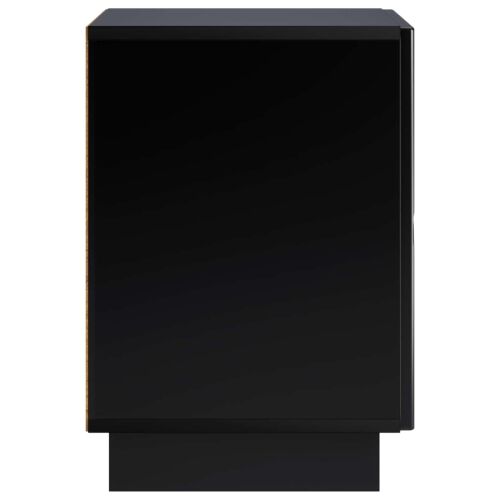 Noćni ormar 2 kom. Crna 33,5 x 34,5 x 50 cm Konstruirano drvo - Crna 2 Cijena