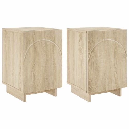Noćni ormar 2 kom. Hrast sonoma 33,5 x 34,5 x 50 cm - Hrast sonoma 2 Cijena