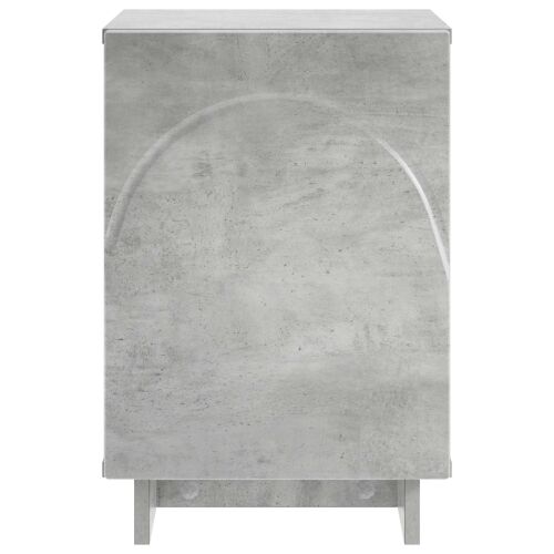 Noćni ormar 2 kom. Betonska siva 33,5 x 34,5 x 50 cm - Betonska siva 2 Cijena