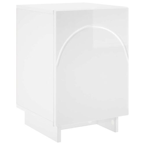 Noćni ormar Bijela visokog sjaja 33,5 x 34,5 x 50 cm - Bijela visokog sjaja 1 Cijena