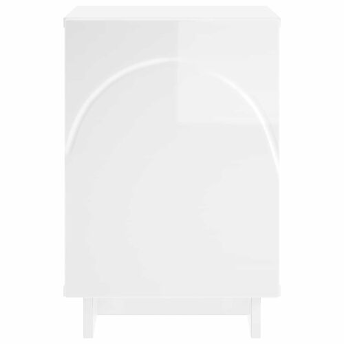 Noćni ormar Bijela visokog sjaja 33,5 x 34,5 x 50 cm - Bijela visokog sjaja 1 Cijena