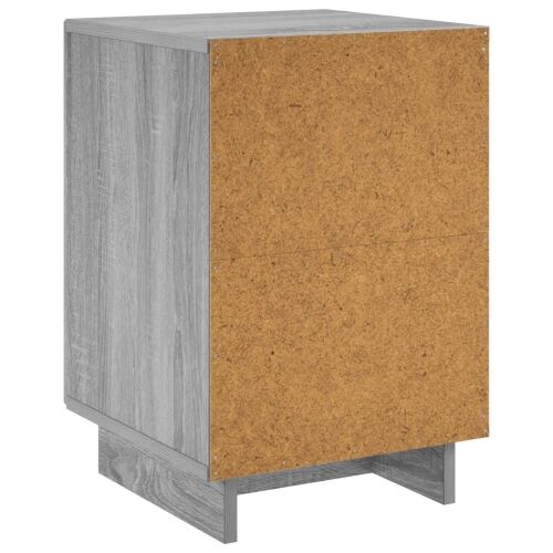 Noćni ormar 2 kom. Siva Sonoma 33,5 x 34,5 x 50 cm - Siva Sonoma 2 Cijena