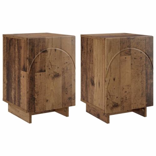 Noćni ormar 2 kom. Staro drvo 33,5 x 34,5 x 50 cm - Staro drvo 2 Cijena