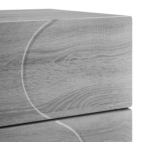 Noćni ormar Siva Sonoma 33,5 x 34,5 x 60 cm Konstruirano drvo - Siva Sonoma 1 Cijena