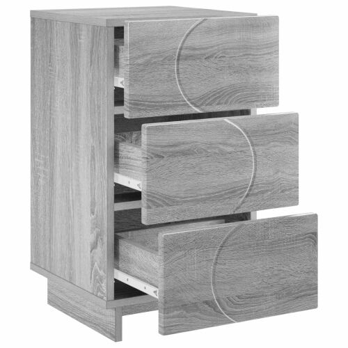 Noćni ormar 2 kom. Siva Sonoma 33,5 x 34,5 x 60 cm - Siva Sonoma 2 Cijena