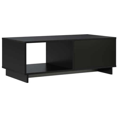 Stolić za kavu Crna 95 x 50,5 x 35 cm Konstruirano drvo - Crna Cijena