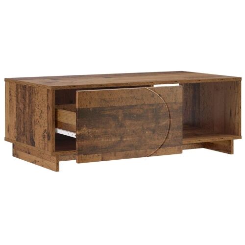 Stolić za kavu Staro drvo 95 x 50,5 x 35 cm Konstruirano drvo - Staro drvo Cijena