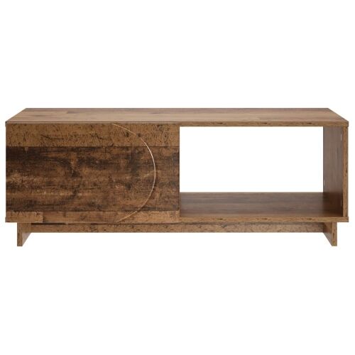 Stolić za kavu Staro drvo 95 x 50,5 x 35 cm Konstruirano drvo - Staro drvo Cijena