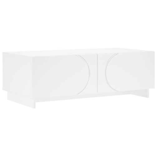 klub stolić Bijela 102 x 50,5 x 35 cm Konstruirano drvo - Bijela Cijena