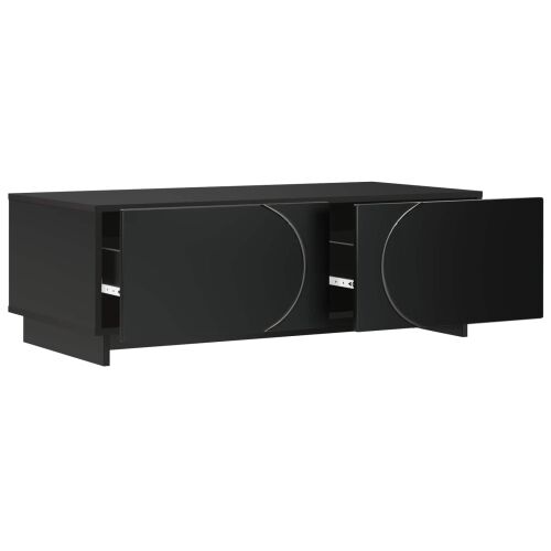 klub stolić Crna 102 x 50,5 x 35 cm Konstruirano drvo - Crna Cijena