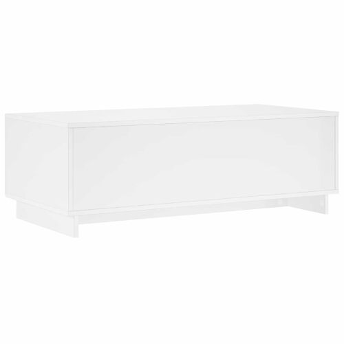 klub stolić Bijela visokog sjaja 102 x 50,5 x 35 cm - Bijela visokog sjaja Cijena