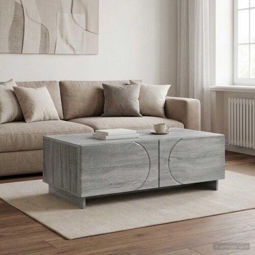 klub stolić Siva Sonoma 102 x 50,5 x 35 cm Konstruirano drvo - Siva Sonoma Cijena