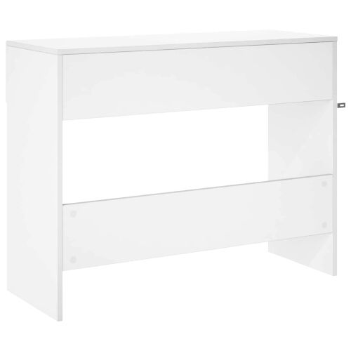 Konzolni stol Bijela 96,5 x 38 x 75 cm Konstruirano drvo - Bijela Cijena