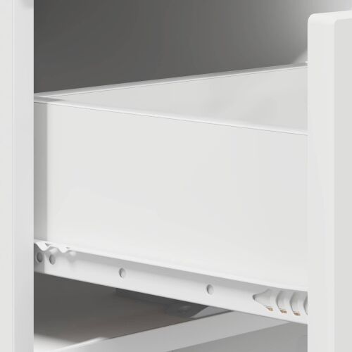 Konzolni stol Bijela 96,5 x 38 x 75 cm Konstruirano drvo - Bijela Cijena