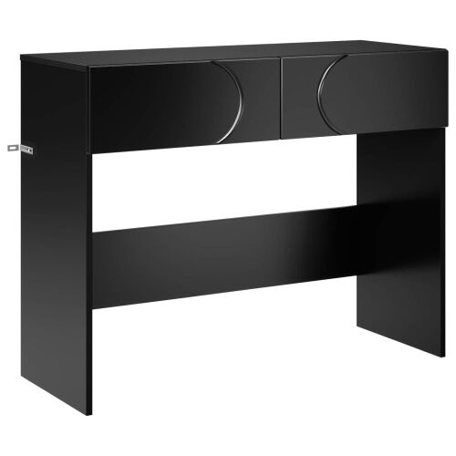 Konzolni stol Crna 96,5 x 38 x 75 cm Konstruirano drvo - Crna Cijena