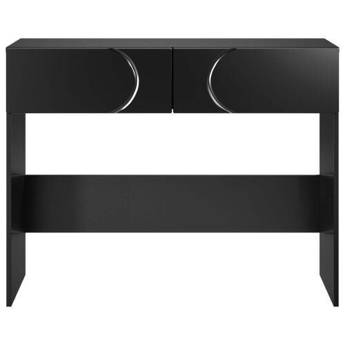 Konzolni stol Crna 96,5 x 38 x 75 cm Konstruirano drvo - Crna Cijena