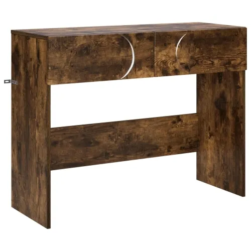 Konzolni stol Dimljeni hrast 96,5 x 38 x 75 cm - Dimljeni hrast Cijena
