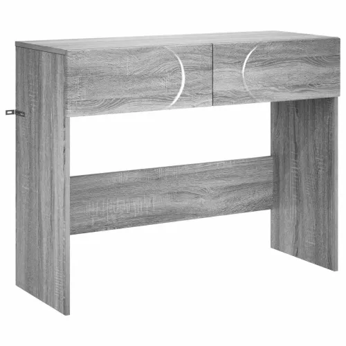 Konzolni stol Siva Sonoma 96,5 x 38 x 75 cm Konstruirano drvo - Siva Sonoma Cijena