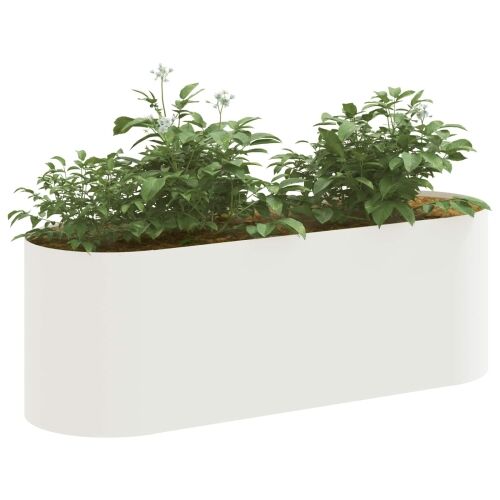 Povišeni vrtni krevet Bijela 120 x 40 x 40 cm - Bijela 120 cm Cijena