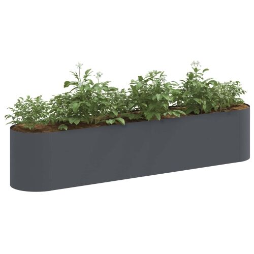 Povišeni vrtni krevet Antracit 200 x 40 x 40 cm - Antracit 200 cm Cijena