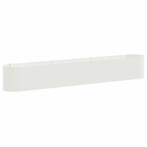 Povišeni vrtni krevet Bijela 280 x 40 x 40 cm - Bijela 280 cm Cijena