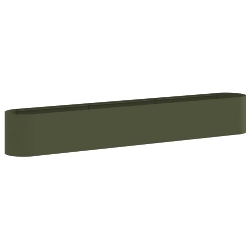 Povišeni vrtni krevet Maslinastozelena 280 x 40 x 40 cm - Maslinastozelena 280 cm Cijena