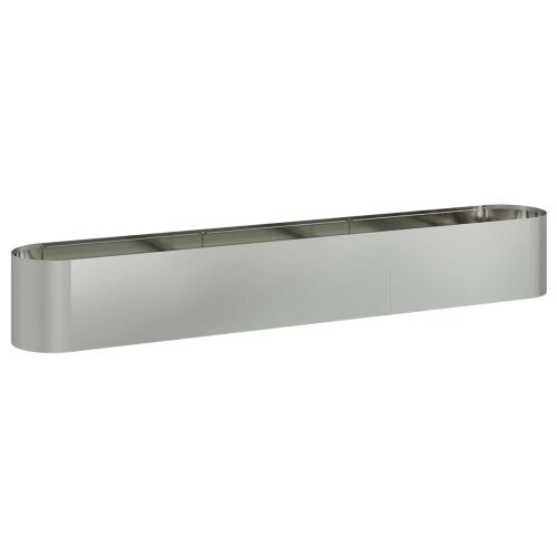 Povišeni vrtni krevet Pocinčani čelik 280 x 40 x 40 cm - Pocinčani čelik 280 cm Cijena