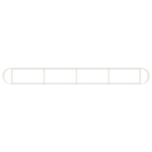 Povišeni vrtni krevet Bijela 360 x 40 x 40 cm - Bijela 360 cm Cijena