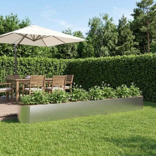 Povišeni vrtni krevet Nehrđajući čelik 360 x 40 x 40 cm - Nehrđajući čelik 360 cm Cijena