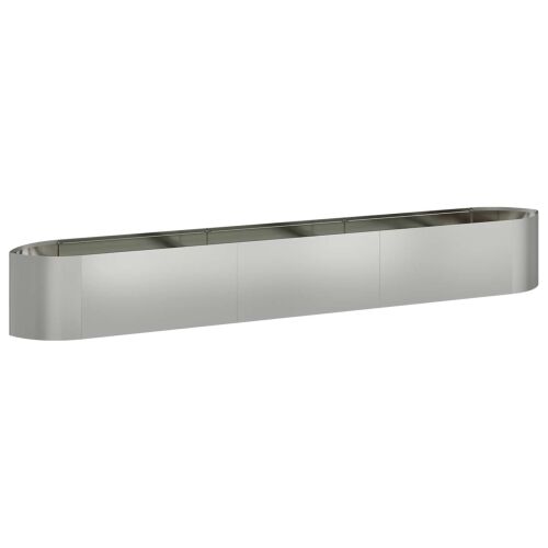 Povišeni vrtni krevet Pocinčani čelik 300 x 40 x 40 cm Čelik - Pocinčani čelik 300 cm Cijena