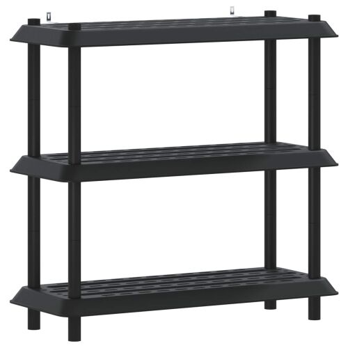 Jedinca za police 3 razina 100 x 40 x 96 cm PP Antracit - Antracit 3 razine Cijena