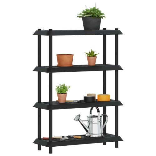Jedinca za police 4 razina 100 x 40 x 136,5 cm PP Antracit - Antracit 4 razine Cijena