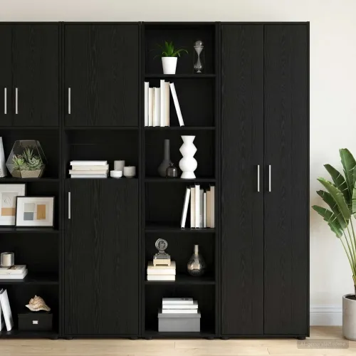 Kreveta Crni hrast 45 x 41 x 185 cm Konstruirano drvo - Crni hrast 45 x 41 x 185 cm Cijena
