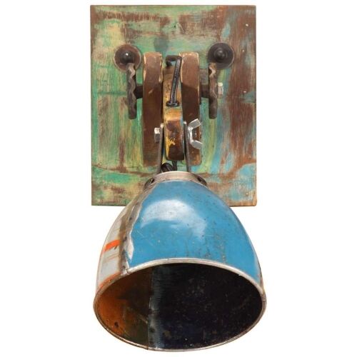 Zidna svjetiljka u industrijskom stilu višebojna okrugla E27 - Šareni 18 x 18 x 43 cm 1 1 Cijena