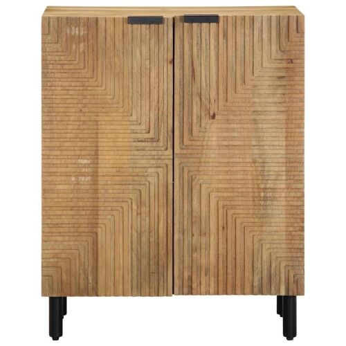 Komoda smeđa 60x33x75 cm Puno drvo Mango - Smeđa drvo manga Cijena