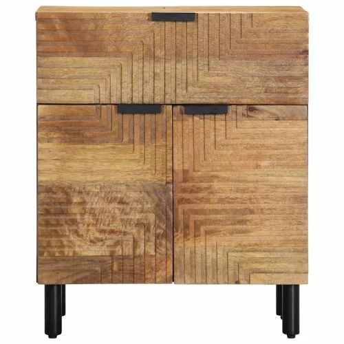 Noćni ormarić smeđi 50x33x60 cm Puno drvo Mango - masivno drvo manga Cijena