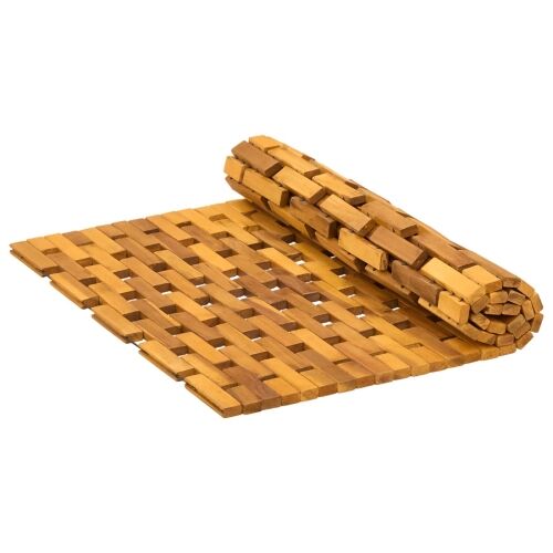 Tapeti za kupatilo Prirodna 55 x 80 cm Čvrsto drvo akacije - 1 kom: 55 x 80 cm Cijena