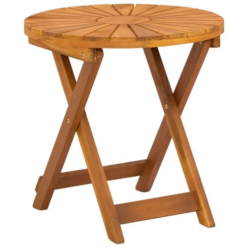 Bistro Stol Prirodna Ø45 x 45 cm Čvrsto drvo akacije Cijena