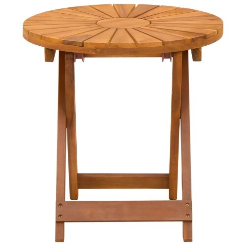 Bistro Stol Prirodna Ø45 x 45 cm Čvrsto drvo akacije Cijena
